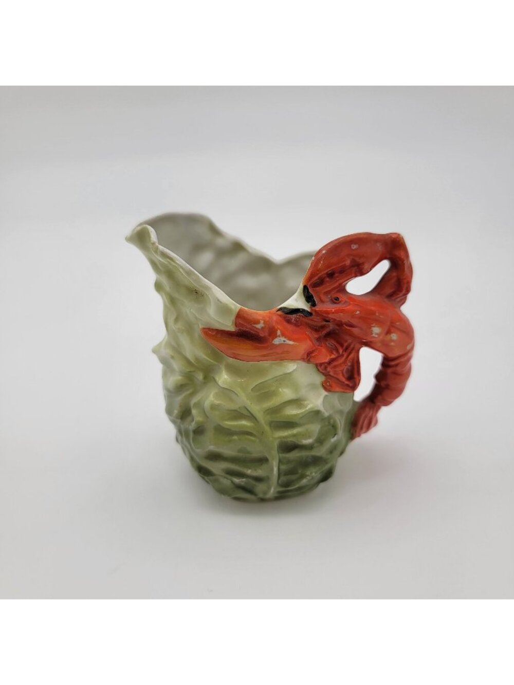 Antique Royal Bayreuth Lobster Porcelain Creamer Pitcher